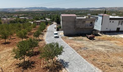 SARIYAPRAK KÖYÜ KİLİTLİ PARKE TAŞINA KAVUŞTU