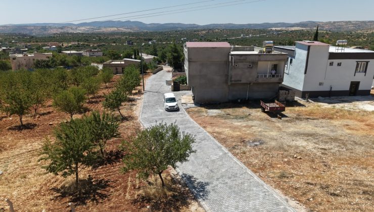 SARIYAPRAK KÖYÜ KİLİTLİ PARKE TAŞINA KAVUŞTU
