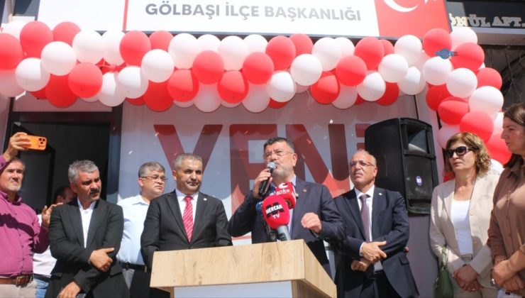 YENİ Parti Gölbaşı İlçe Başkanlığı açıldı