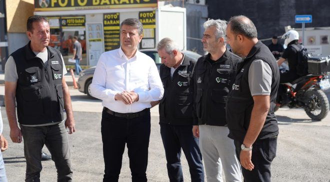 Zey Caddesi’nde altyapı tamamlandı, asfalt çalışması başladı