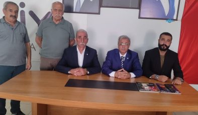 BBP Tut İlçe Başkanı Ahmet Erdoğan ve yönetimi İYİ Parti’ye katıldı