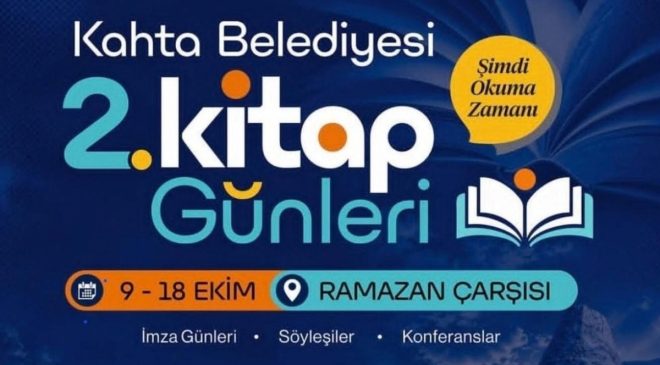 Kitap ve edebiyat dolu 10 gün başlıyor: 68 yazar, 75 yayınevi Kahta’da buluşuyor